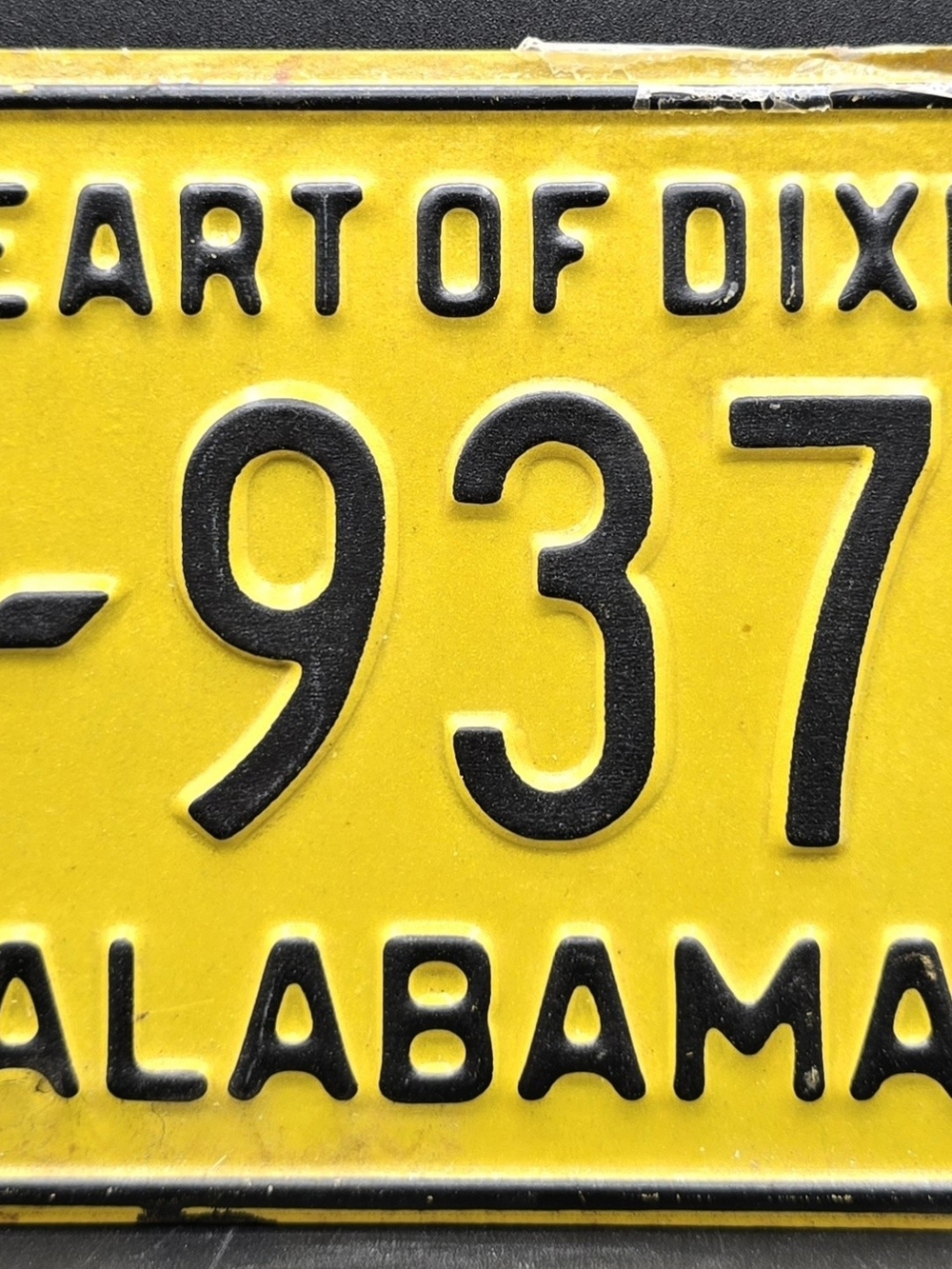 Alabama Heart Of Dixie License Plate